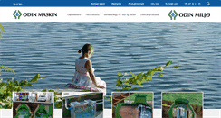 Desktop Screenshot of odin-maskin.no